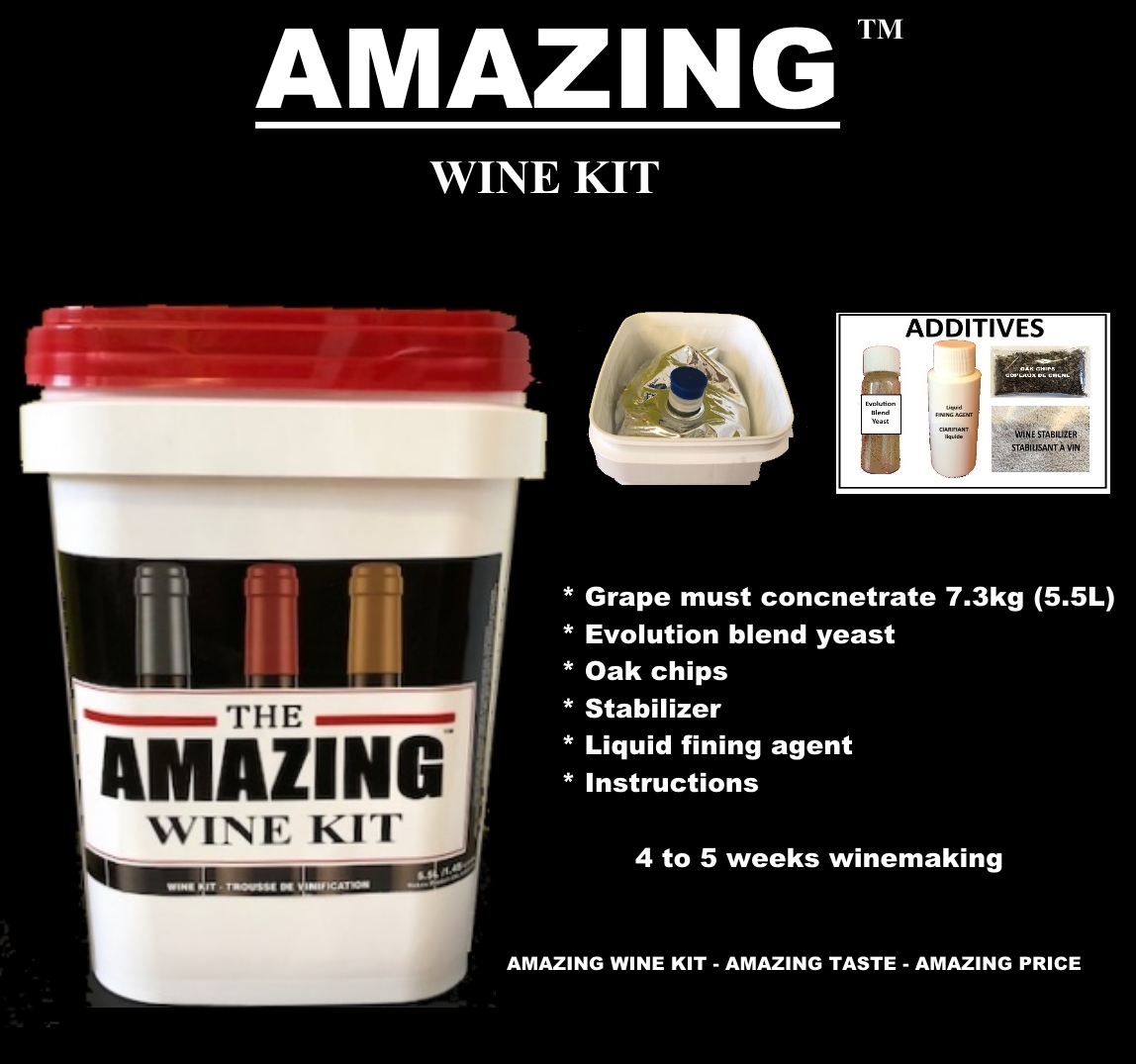 Sauvignon style Amazing wine kit BESTWINEAMERICA